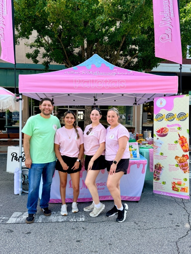La Michoacana Es Natural catering & events in Gainesville, GA — setup 1